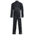 Zeus Mens Black Velvet Pyjamas - Back | Bown of London